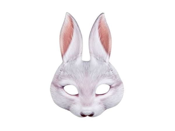 Kanin halvmaske
