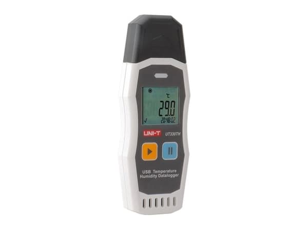 Uni-T UT330TH digital USB termohygrometer med dataloggfunksjon