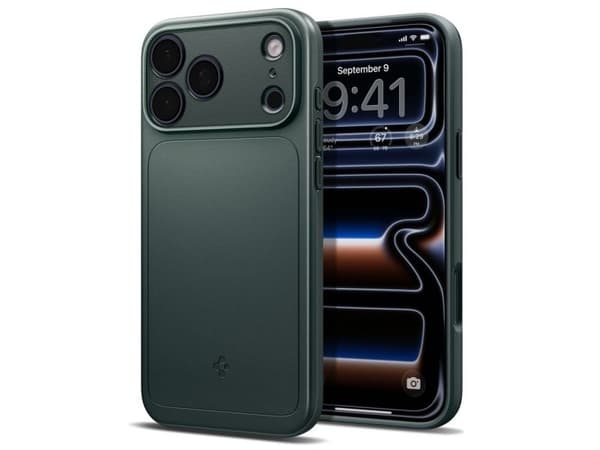 Spigen iPhone 2026 Pro Max/ 17 Pro Max Thin Fit MagFit Abyss Green, Mobilskal, Apple