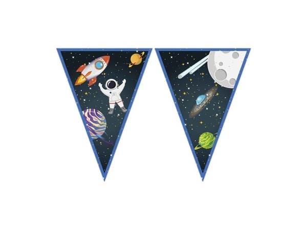 Rocket Space vimpelguirlande