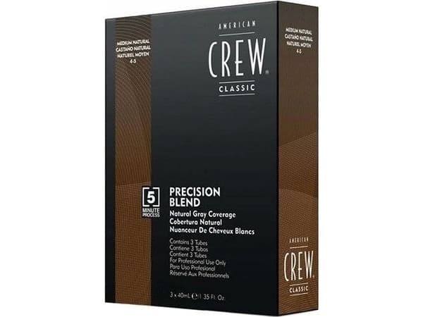 American Crew Precision Blend hårfarge-sett No.4-5 Medium Natural