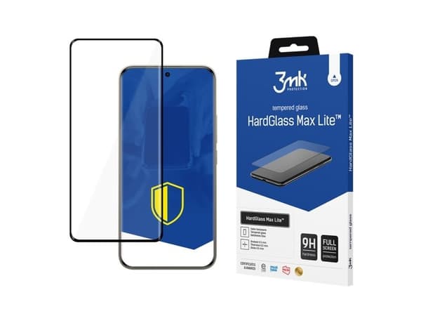 3mk HardGlass Max Lite til Redmi Note 15 Pro+ svart