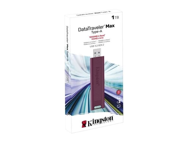 Kingston DataTraveler Max - USB flash-enhet - 1 TB - USB 3.2 Gen 2