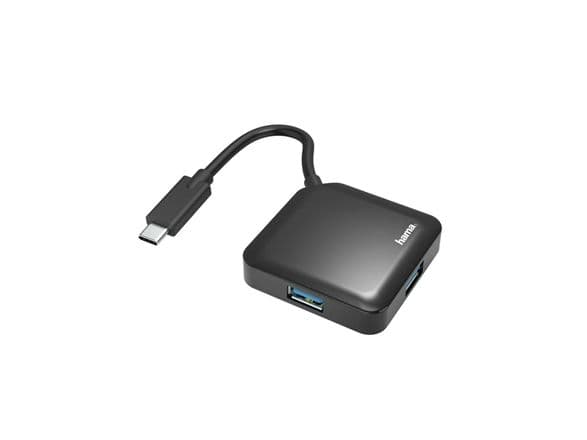 Hama - Hub - 4 x USB 3.2 Gen 1 - stasjonær