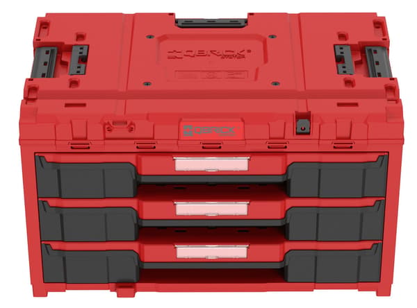 Qbrick System ONE Drawer 3 Toolbox 2.0 RED ULTRA HD - 1 pc. per carton