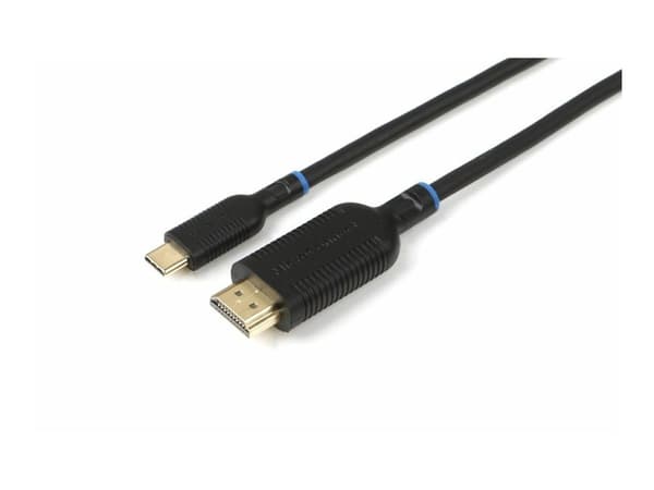 MicroConnect - Adapterkabel - USB-C hann til HDMI hann - 5 m - svart