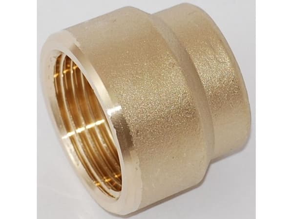 FORMMUFFE MESSING 1/2X3/8".