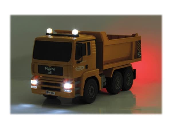 Jamara - Kaatopaikkakuorma-auto MAN - RC - keltainen