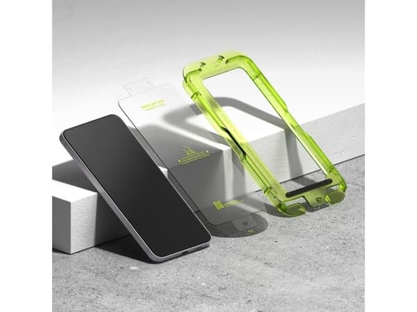 Härdat glas Ringke Easy Slide 2-pack för Galaxy S25 FE clear