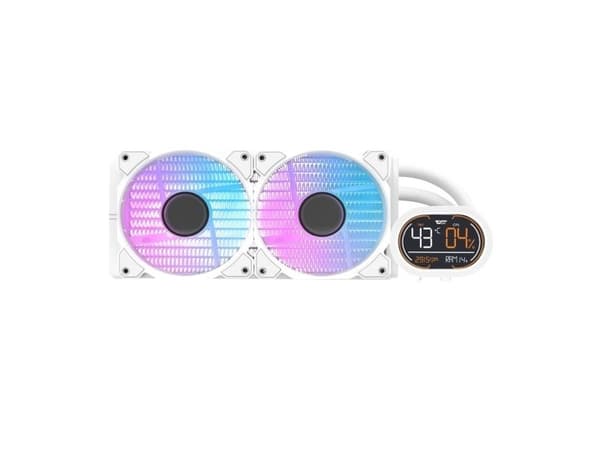 Darkflash DH240D CPU vannkjøler (hvit)