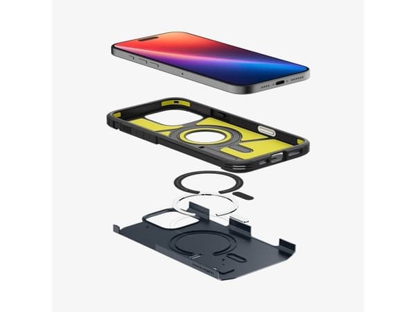 Spigen iPhone 16 Pro Max Case, Apple iPhone 16 Pro Max, Sort