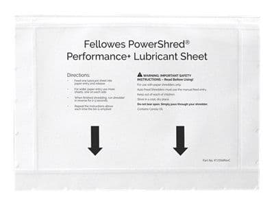Fellowes Powershred Performance + - Rasvalevyt silppuriin (10 kpl)