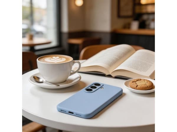 Tech-Protect silikon MagSafe-deksel til Samsung Galaxy S26 - blå