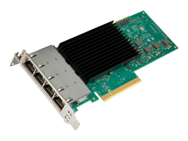 Intel Ethernet Network Adapter E610-IT4 - Nätverksadapter - PCIe 4.0 x8 - 2.5GBase-T x 4 - multipack