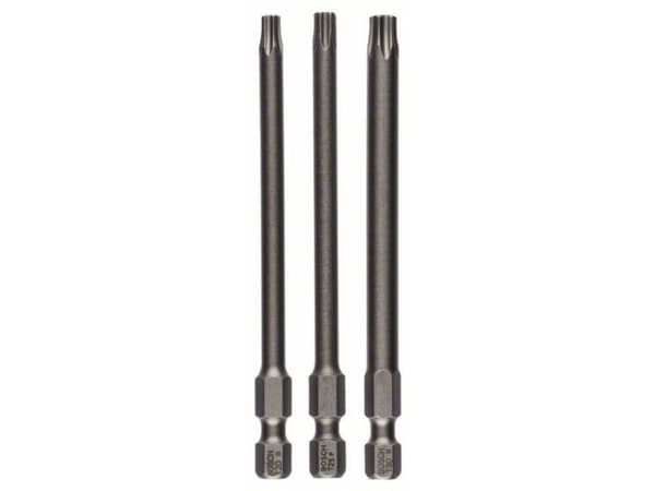 Bosch bitsats extra hård, 89 mm, T20/T25/T30 (3 delar)