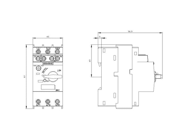 Siemens 3RV2011-1HA15, IP20