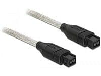 DeLOCK - IEEE 1394 kaapeli - FireWire 800 (han) til FireWire 800 (han) - 2 m