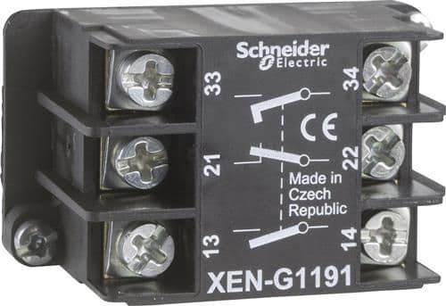Schneider Electric XENG1191, Svart