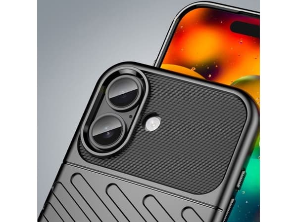 Thunder-skal för iPhone 17 - svart