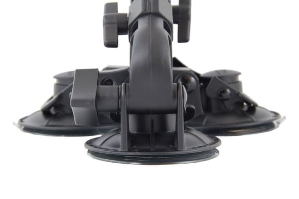 Delkin Fat Gecko Triple Mount - Støttesystem - sugemontering - overflatemonterbar