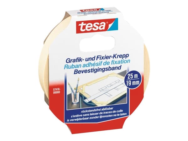Tesa - Kontorstejp - 19 mm x 25 m