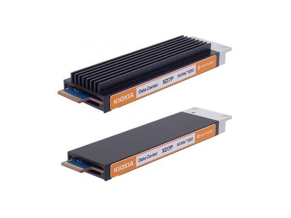 Kioxia XD7P, 3,84 TB, E1.S, 7200 MB/s