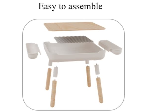 Hape Flip & Play aktivitetsbord