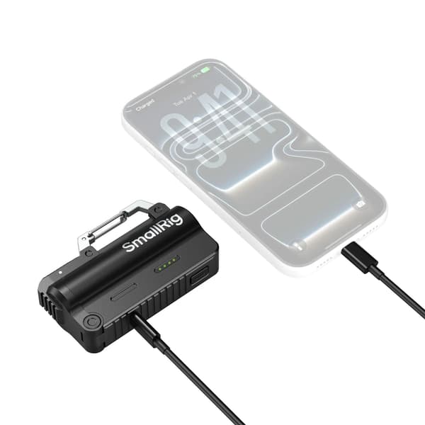 SmallRig 6090, 5000 mAh, Litium, 3,6 V, Musta
