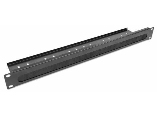 Intellinet 19" kabelinnføring 2-pack 1U børster sort