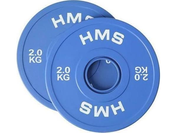 HMS Cbrs20 - vektplate 2 x 2,0 kg