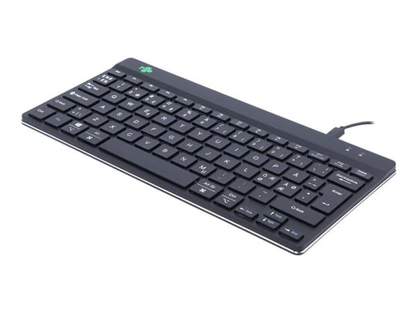 R-Go Tools Compact Break RGOCONDWDBL, Mini, Langallinen, USB, QWERTY, Musta