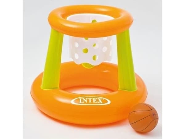 Intex Floating Hoops, Basketspel för poolen, 3 År, Uppblåsbara, Multifärg