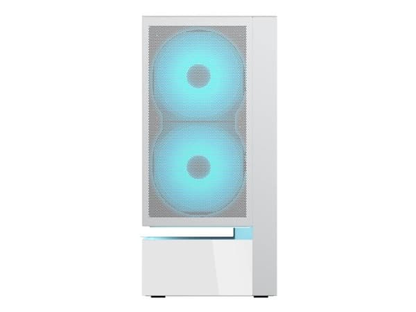 COUGAR Midi-Tower CFV235 Vision ARGB LCD-display mesh hvit (CGR-2DA4W-MV)