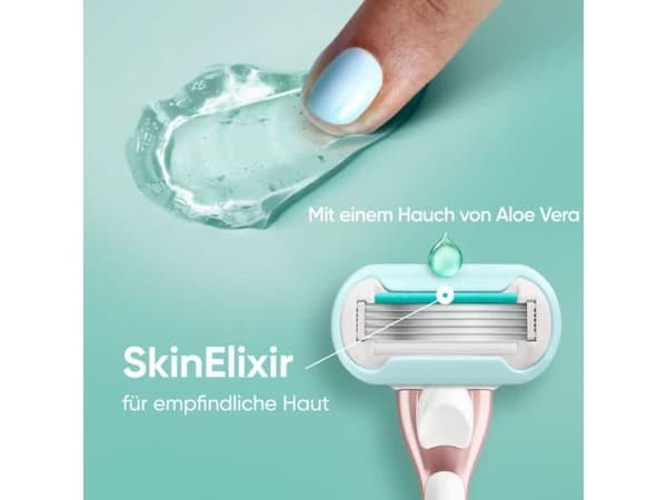 Gillette Venus Pro Smooth Sensitive, Rosegull, Kropp, 1 stykker