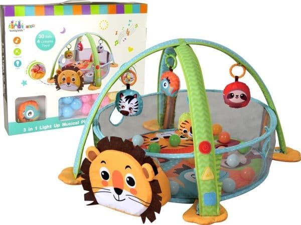 Lion educational mat