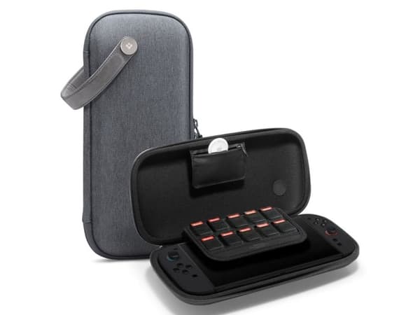 Spigen Klasden-pung til Nintendo Switch 2 - grå