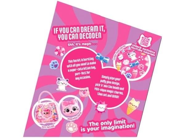 Decoden Magic Deluxe Cute Kitten Bag Set