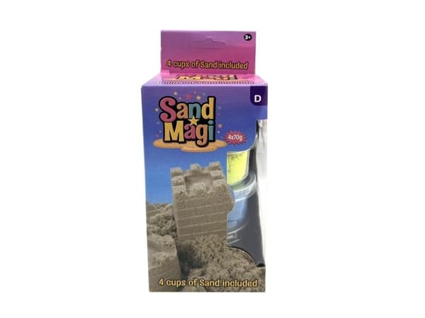 Impulse Toys Sand Magi i koppar 4 st 70 g