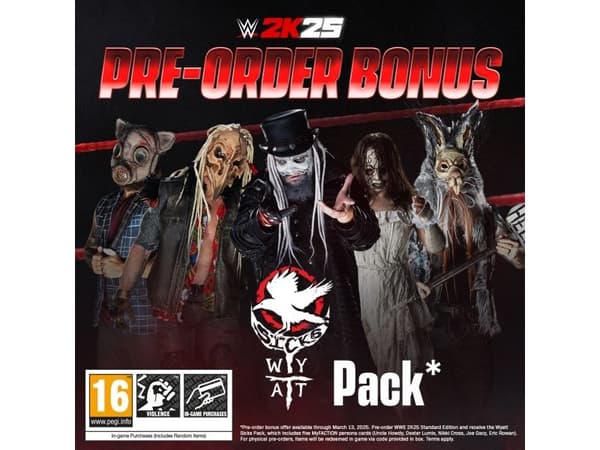 Take-Two Interactive WWE 2K25 (PS4), PlayStation 4, Multiplayer-läget, Fysiskt medium