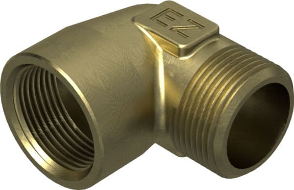VINKEL 90 GR. 3/8" MN KROM