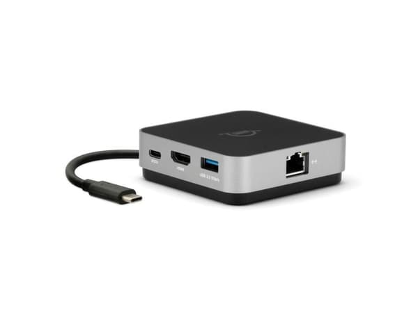 OWC Travel Dock E - Mini-dock - USB-C 3.2 Gen 1 / Thunderbolt 3 - HDMI - 1GbE