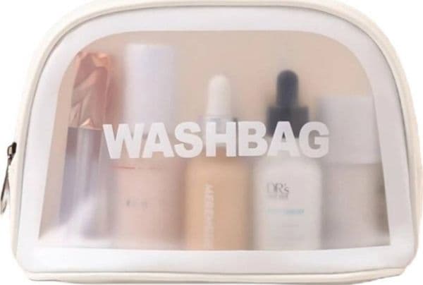 Ecarla Cosmetic Bag Case White