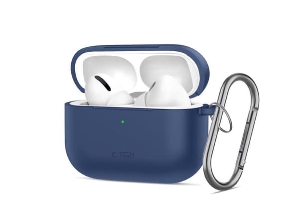 4kom.pl TECH-PROTECT silikon krok til Apple AirPods Pro 3, navy blue