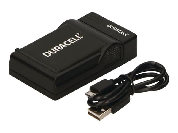 Duracell - Batterilader - svart