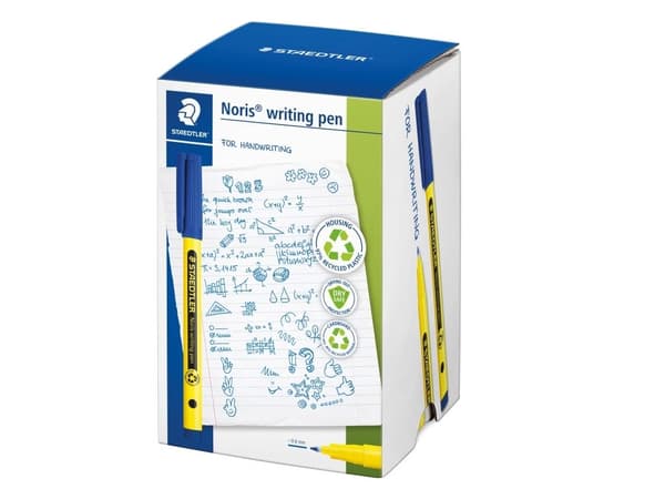 Staedtler Noris writing pen 307, Blå, 1 styck