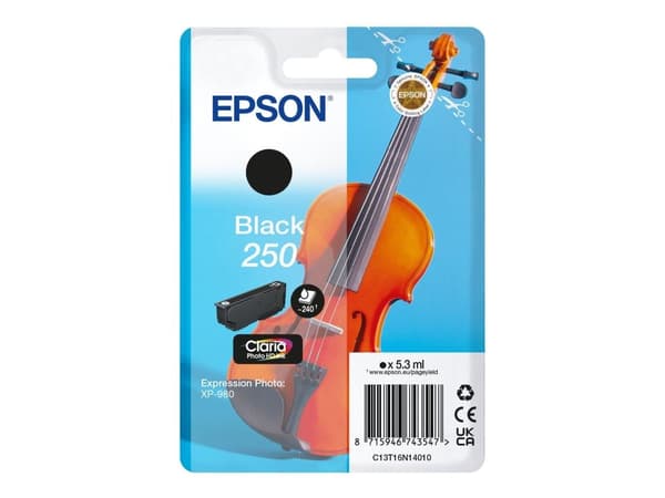 EPSON mustemuste musta 5.3ml XP 980, ''25''