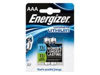 Energizer Ultimate Lithium - paristot 2 x AAA - Li