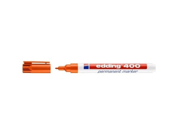 edding 400 - Markering - permanent - orange - 1 mm