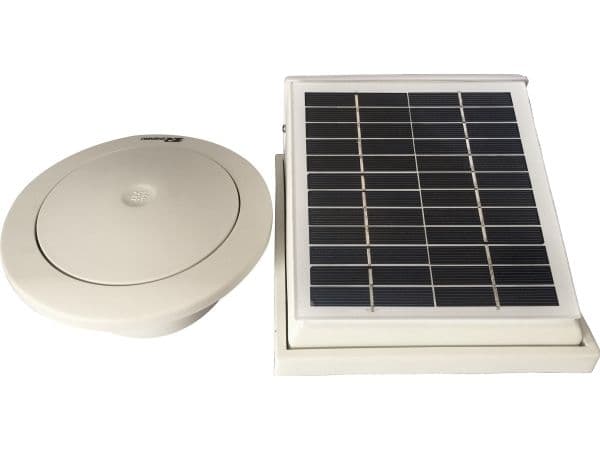 Sunmex single solcelle ventilator