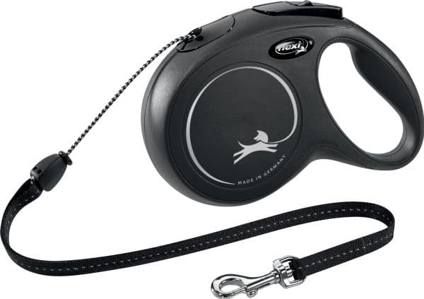 flexi New Classic snor M, 8M, 20KG, sort
